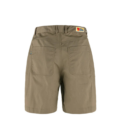 Fjallraven Womens Vardag Shorts Suede Brown - The Sporting Lodge