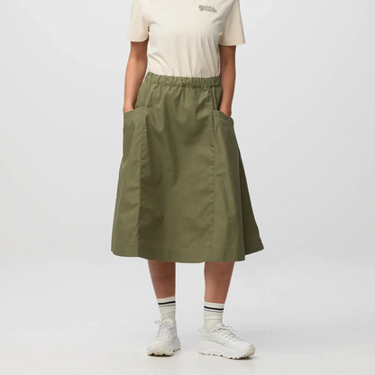 Fjallraven Womens Vardag Skirt Green