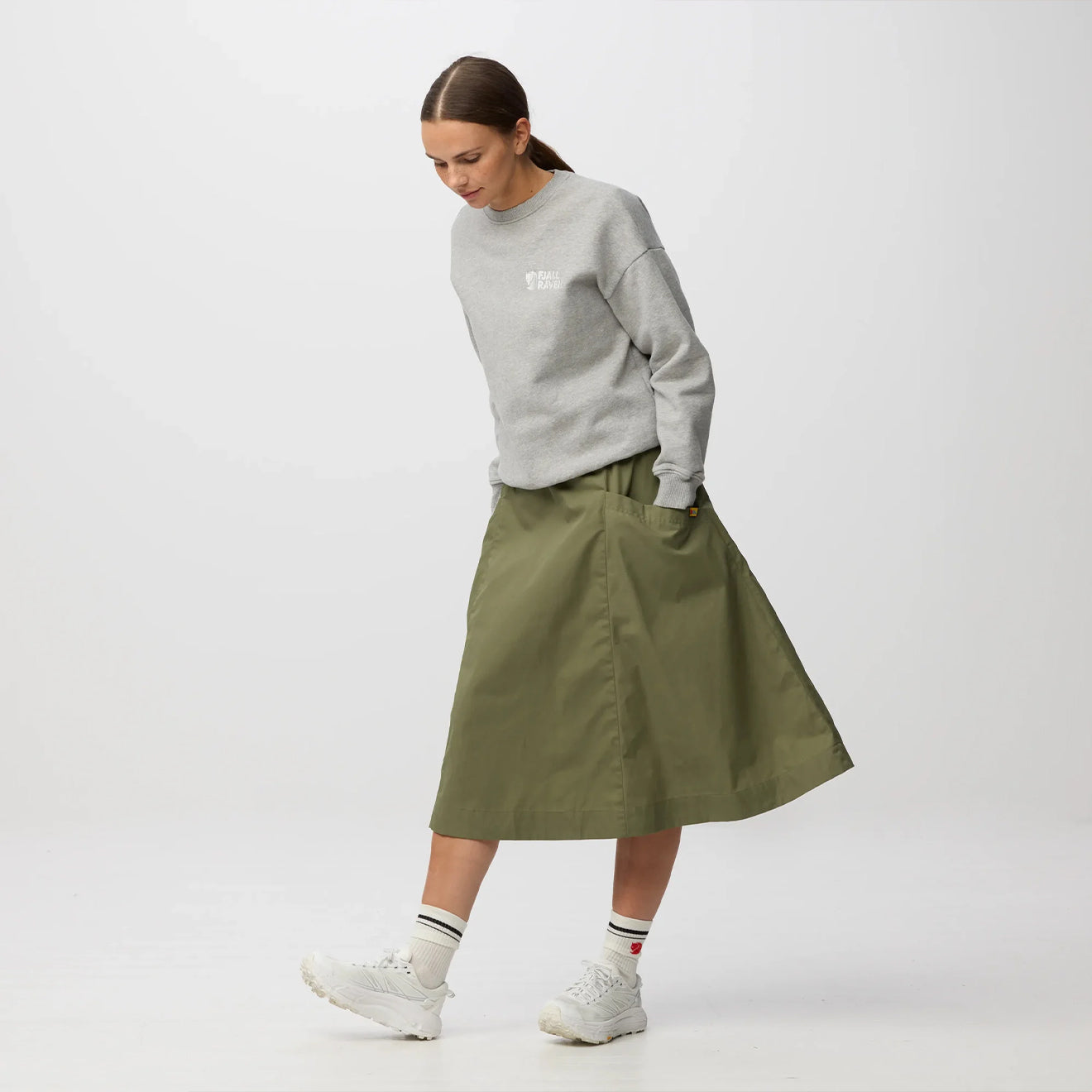 Fjallraven Womens Vardag Skirt Fossil