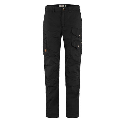 Fjallraven Womens Vidda Pro Trousers Short Black - The Sporting Lodge