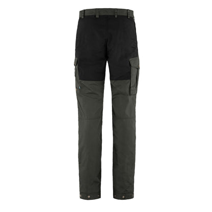 Fjallraven Womens Vidda Pro Trousers Short Dark Grey / Black - The Sporting Lodge