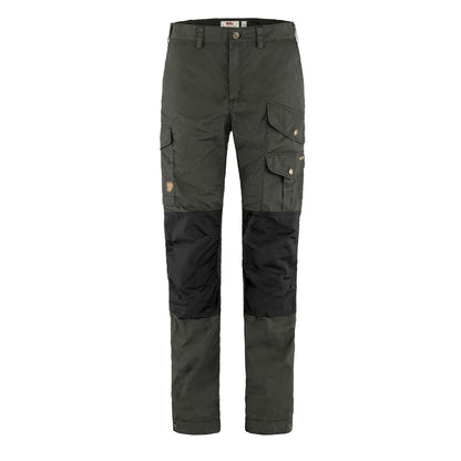 Fjallraven Womens Vidda Pro Trousers Short Dark Grey / Black - The Sporting Lodge