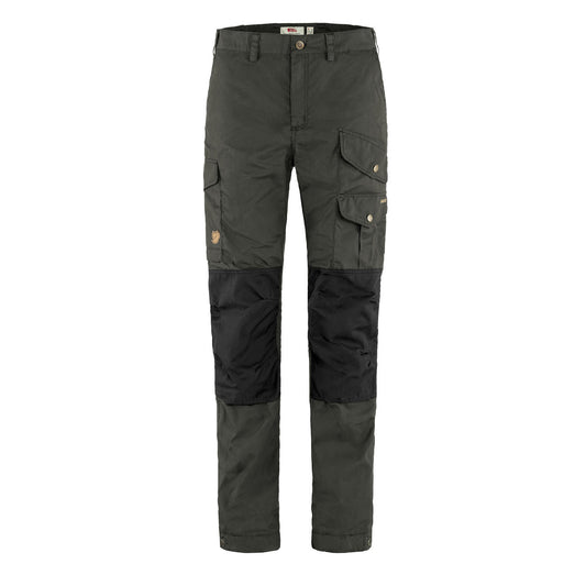 Fjallraven Womens Vidda Pro Trousers Short Dark Grey / Black - The Sporting Lodge