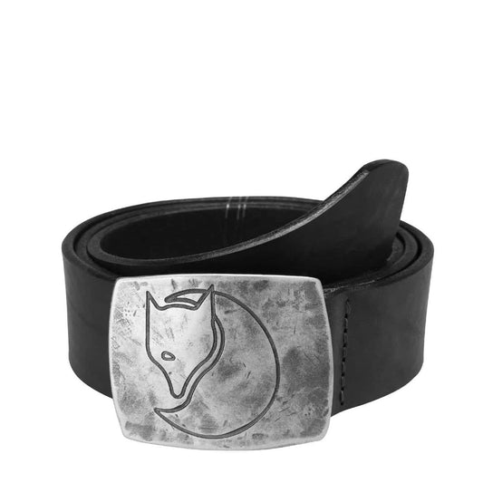 Fjallraven Murena Silver Belt Black - The Sporting Lodge
