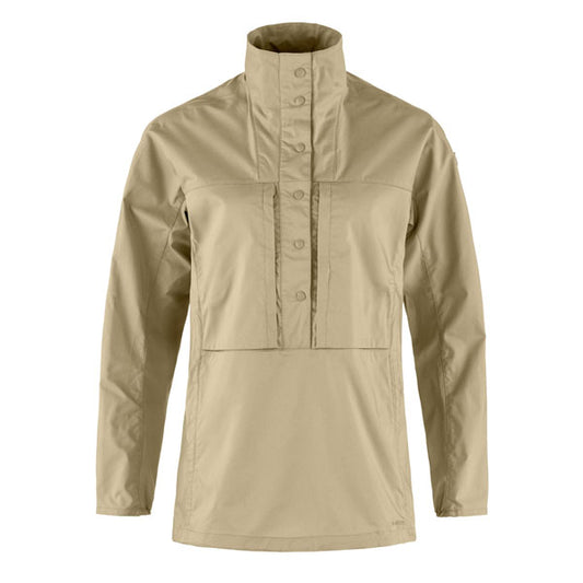 Fjallraven Womens Abisko Hike Anorak Fossil - The Sporting Lodge