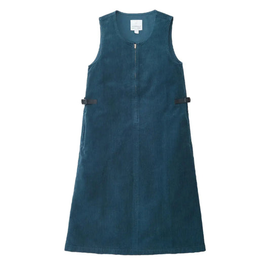 Gramicci Womens Waffle Cord Mid-Length Dress Foggy Pine Dye - The Sporting Lodge