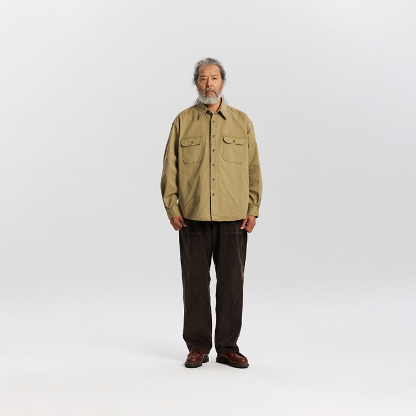 Frizmworks Chino Officer Shirt Khaki