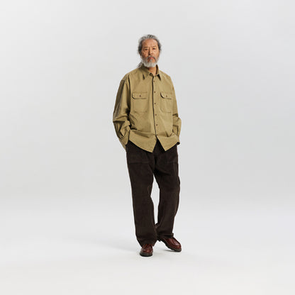 Frizmworks Chino Officer Shirt Khaki