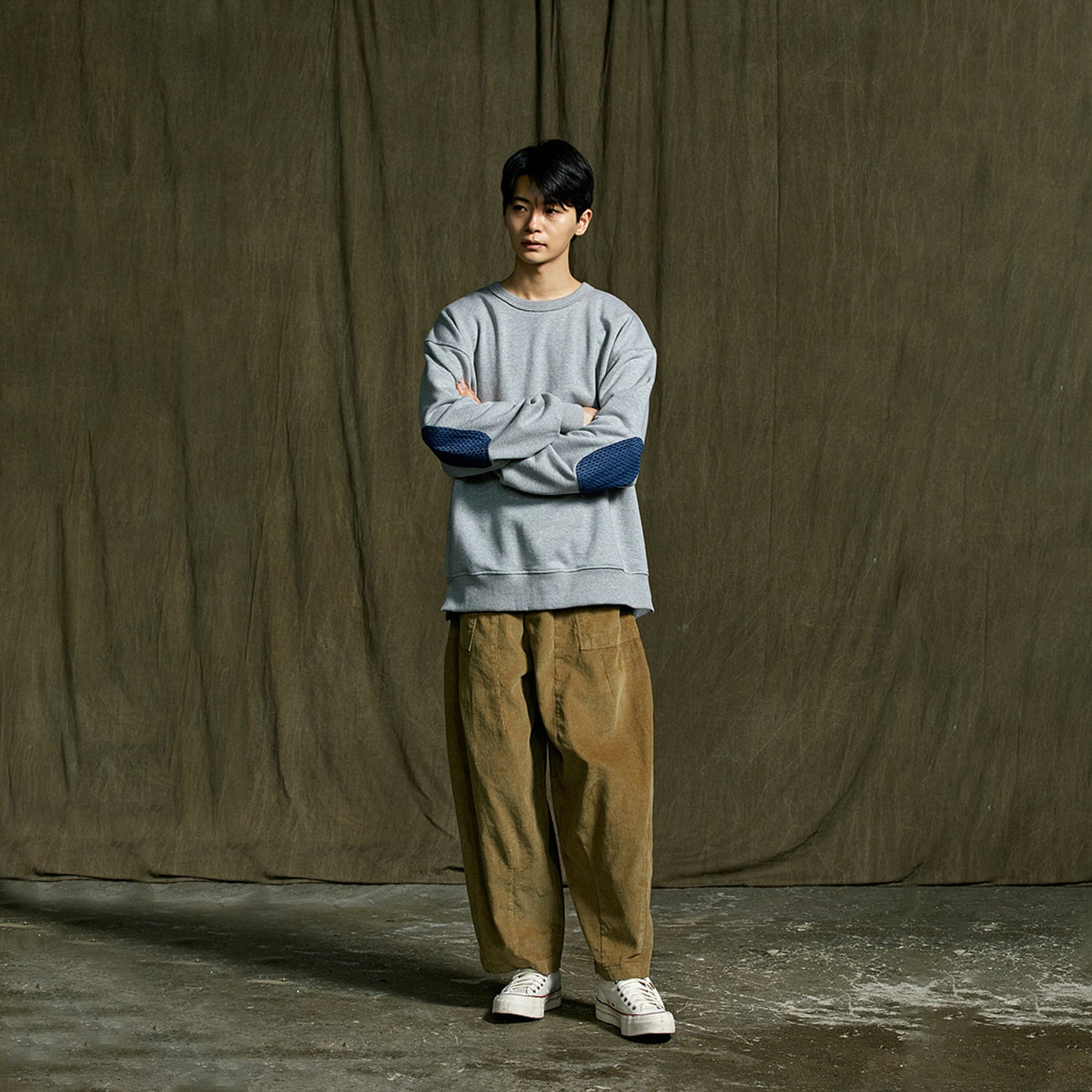 Frizmworks Corduroy Balloon Pants Beige