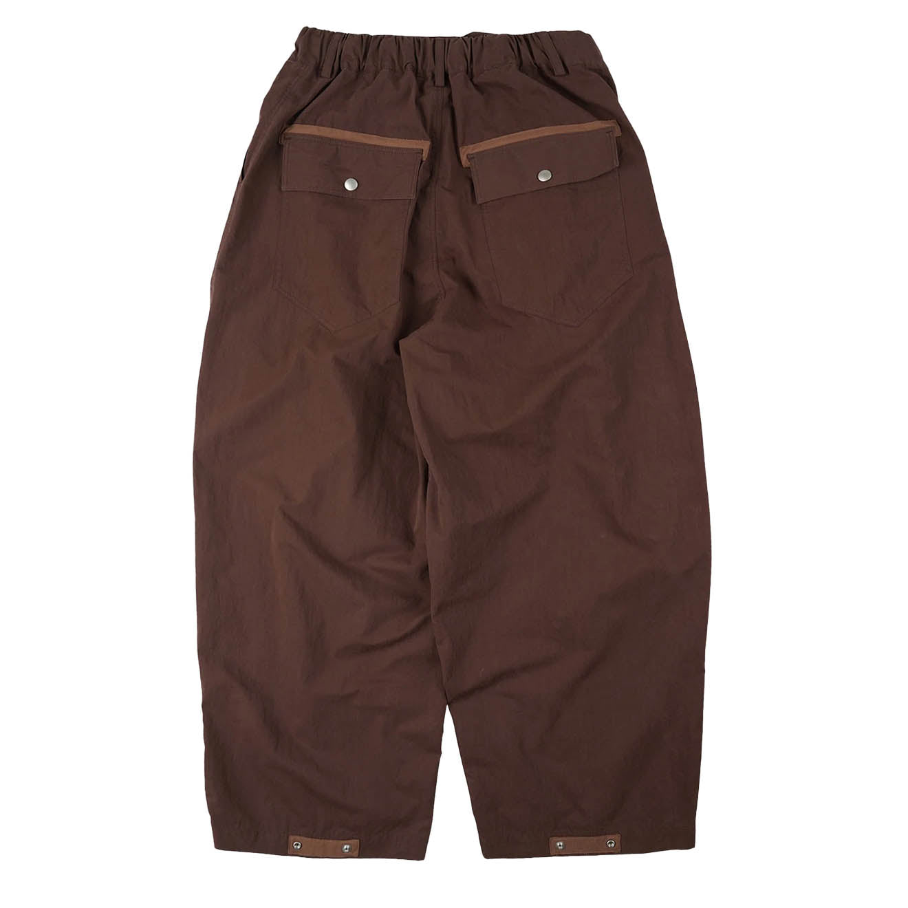 Frizmworks Fold Fatigue Wide Pants Brown