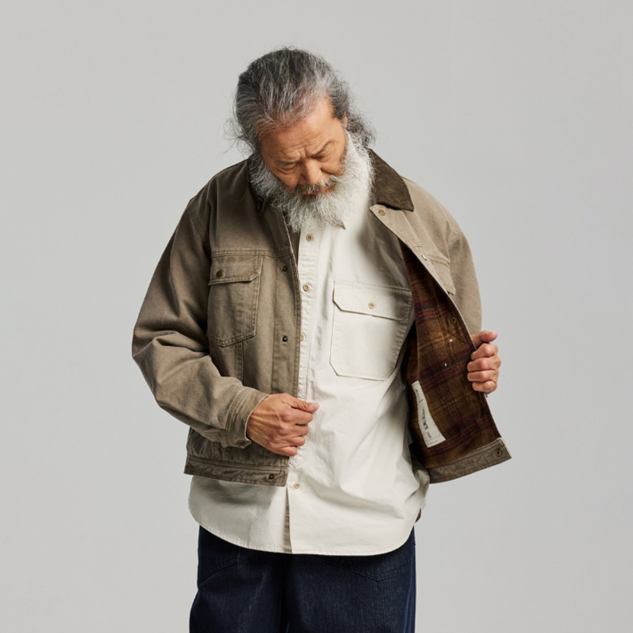 Frizmworks Heavy Canvas Storm Trucker Jacket Mud – The Sporting Lodge