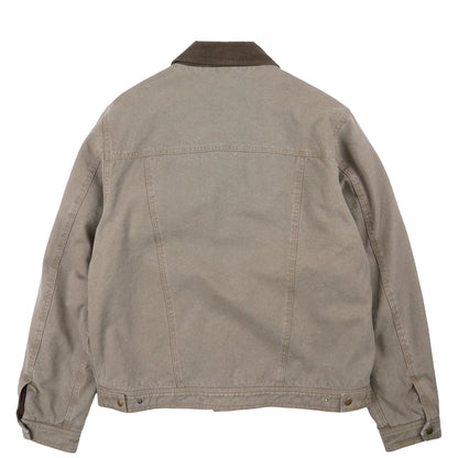 Frizmworks Heavy Canvas Storm Trucker Jacket Mud