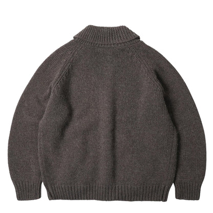 Frizmworks Heavy Cowichan Zipup Cardigan Sephia