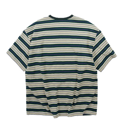 Frizmworks Horizon Stripe Half S/S Tee Dark Green - The Sporting Lodge