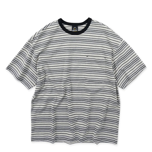 Frizmworks Horizon Stripe Half S/S Tee Oatmeal