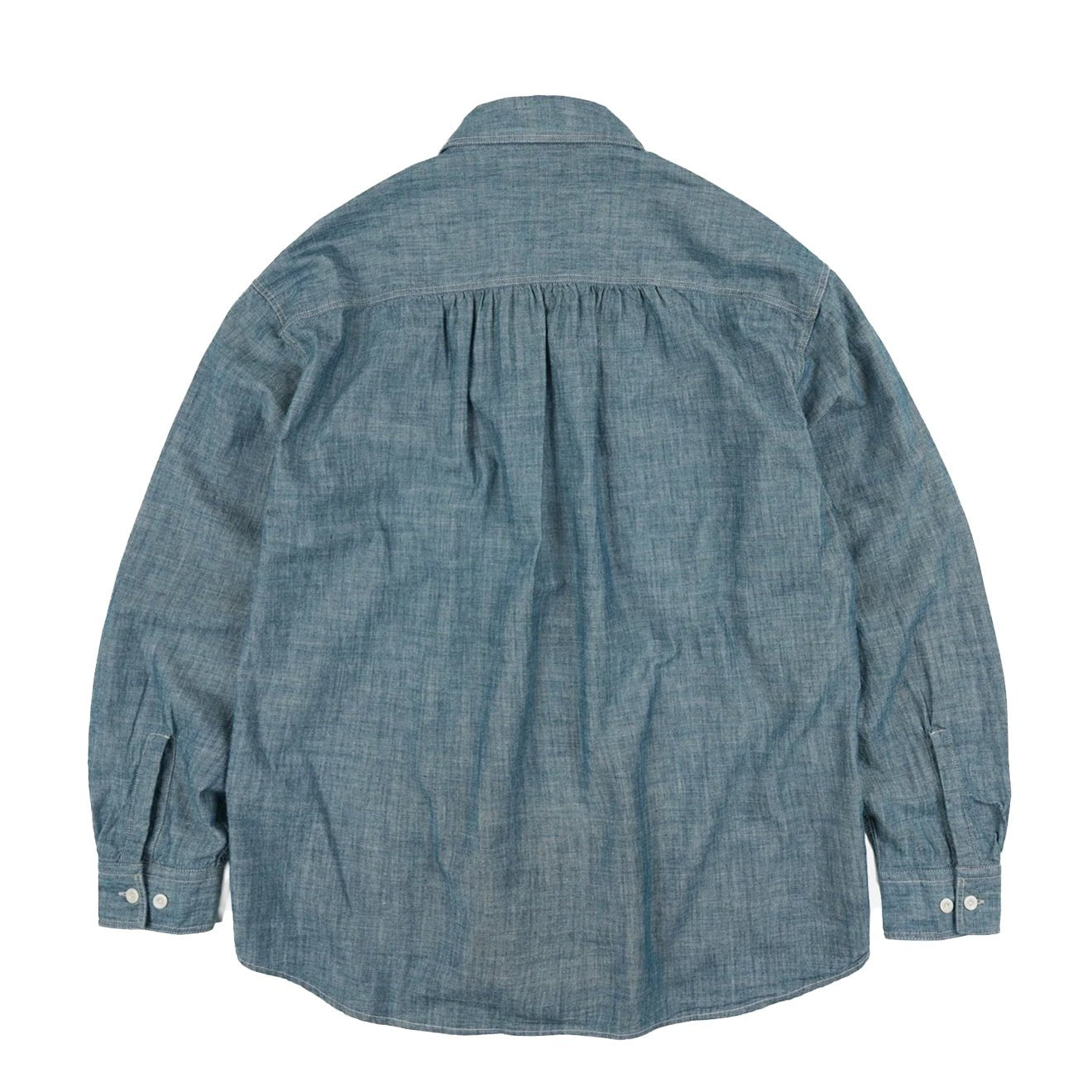 frizmworks cigarette pocket chambray shirt - GREEN Proudly made in Korea Cigarette Pocket Chambray Shirt -