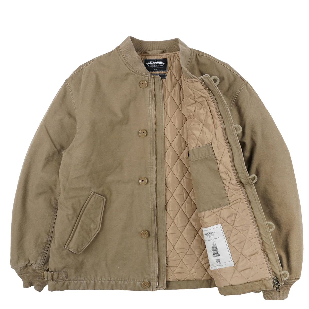 Frizmworks M43 Jungle Liner Jacket Khaki