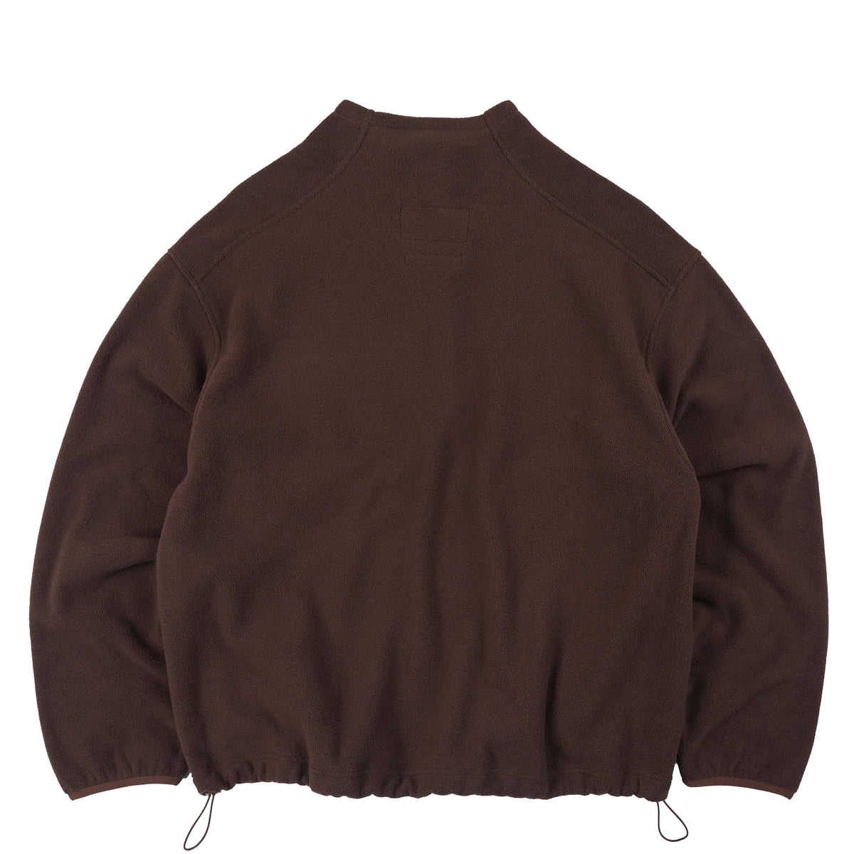 Frizmworks Mock Neck Fleece Anorak Parka Brown