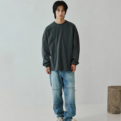 Frizmworks OG Pigment Dyeing L/S Tee Charcoal