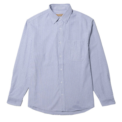 Frizmworks OG Stripe Seersucker Shirt Blue Blue