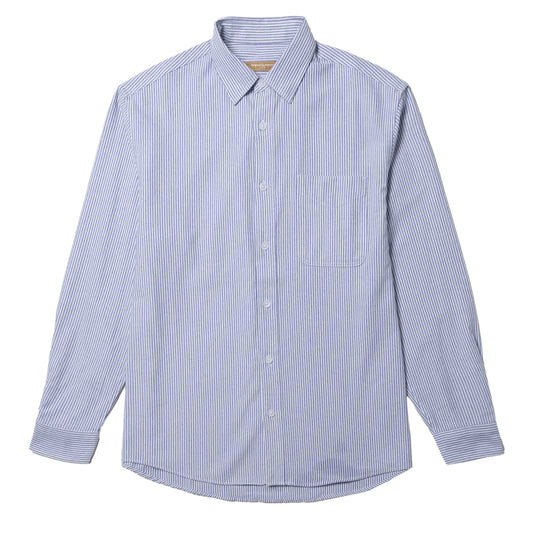 Frizmworks OG Stripe Seersucker Shirt Blue Blue