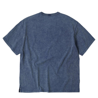 Frizmworks OG Vintage Dyeing Half Tee Washed Navy
