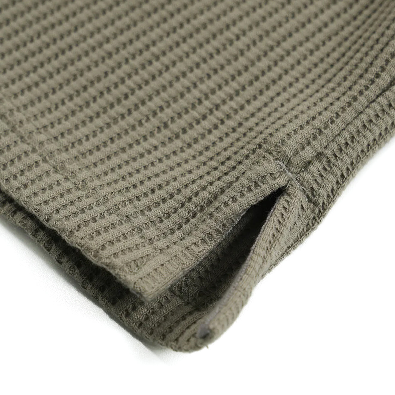 Frizmworks Oversized Waffle Pocket L/S Tee Light Olive