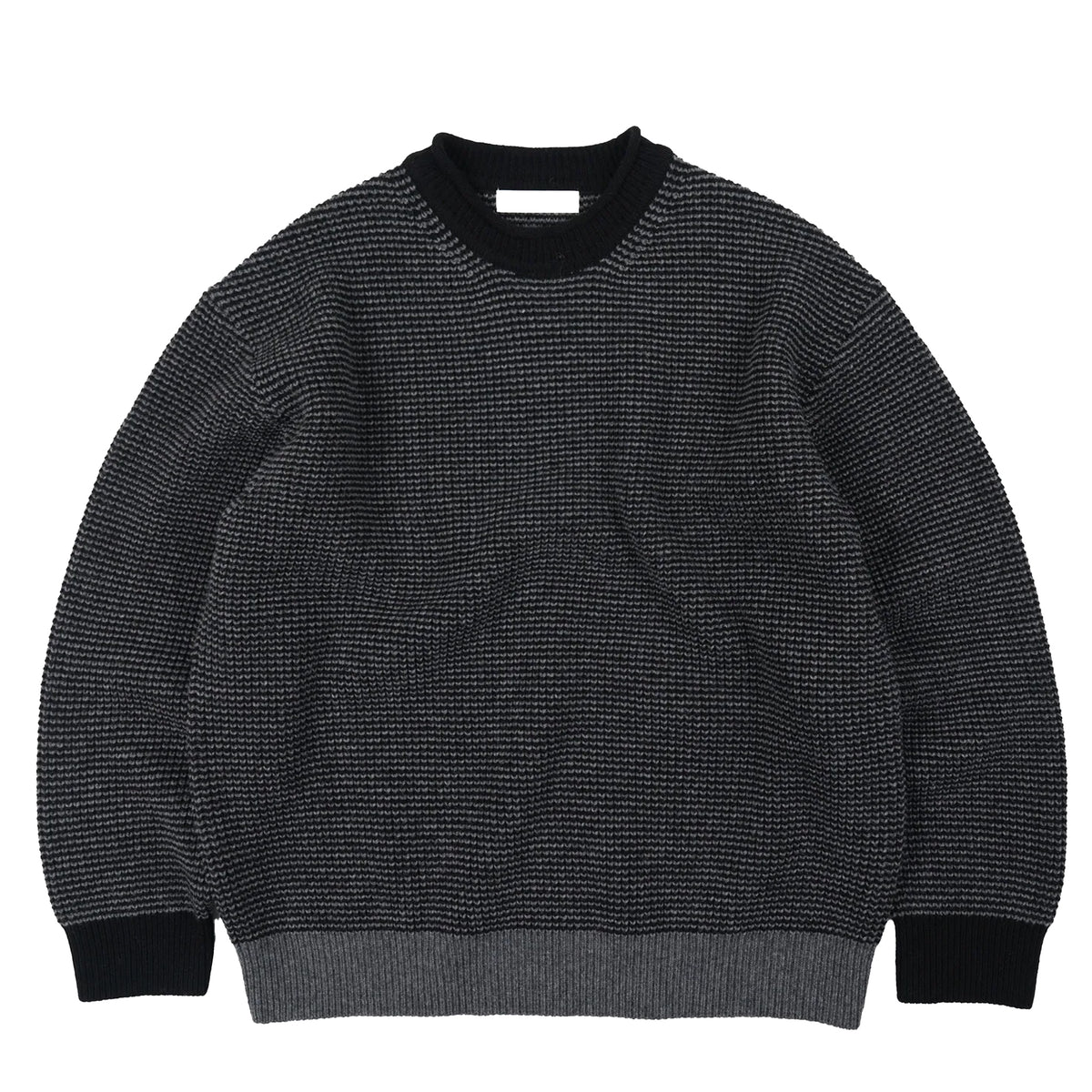 Frizmworks Rollneck Ringer Knit Black