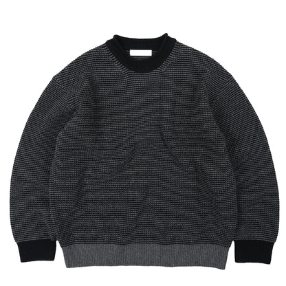 Frizmworks Rollneck Ringer Knit Black