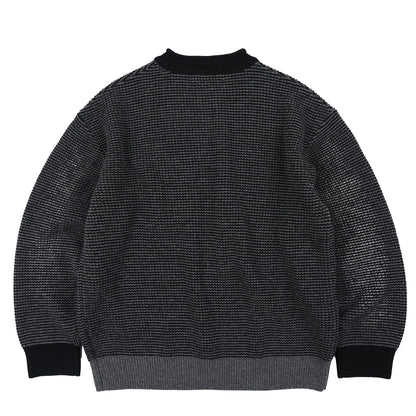 Frizmworks Rollneck Ringer Knit Black
