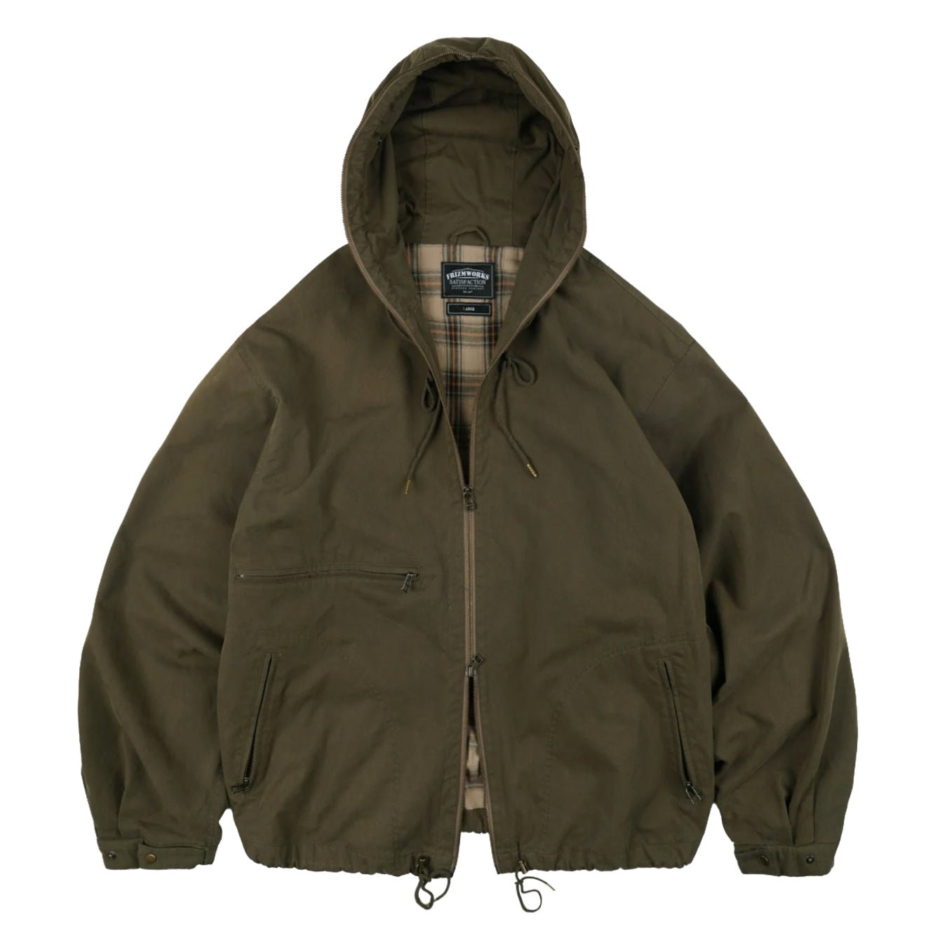 Frizmworks Sailing Hooded Parka Olive - The Sporting Lodge