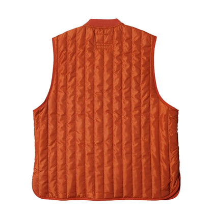 Frizmworks Stripe Quilted Mil Liner Vest Orange