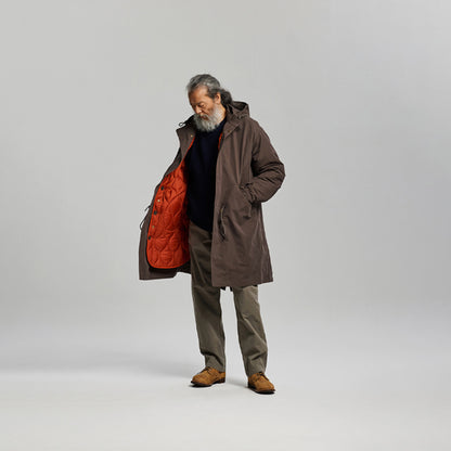 Frizmworks Vincent M1965 Fishtail Parka 004 Brown