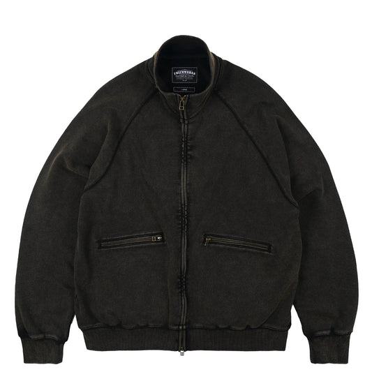 Frizmworks Vintage Dyeing Full Zip Sweat Black / Brown