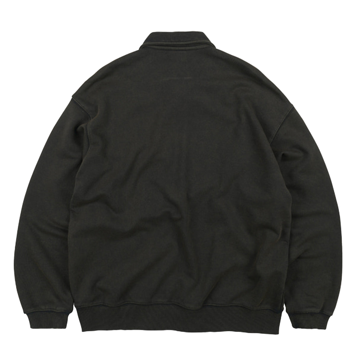 Frizmworks Vintage Dyeing Half Zip Sweat Vintage Black