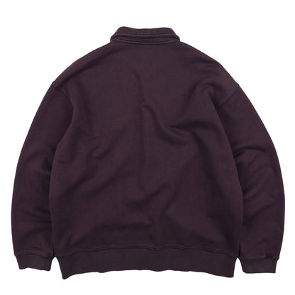 Frizmworks Vintage Dyeing Half Zip Sweat Vintage Purple
