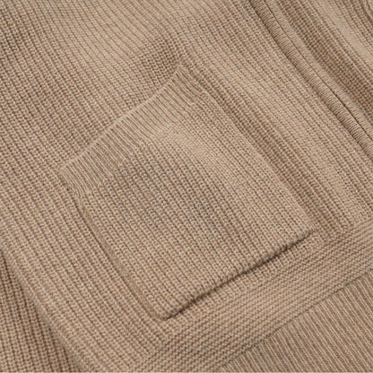 Frizmworks Wool Deck Zipup Cardigan Oatmeal
