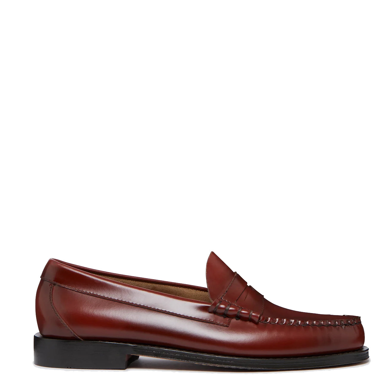 G.H.Bass Weejuns Larson Penny Loafers Smoke Paprika Leather - The Sporting Lodge