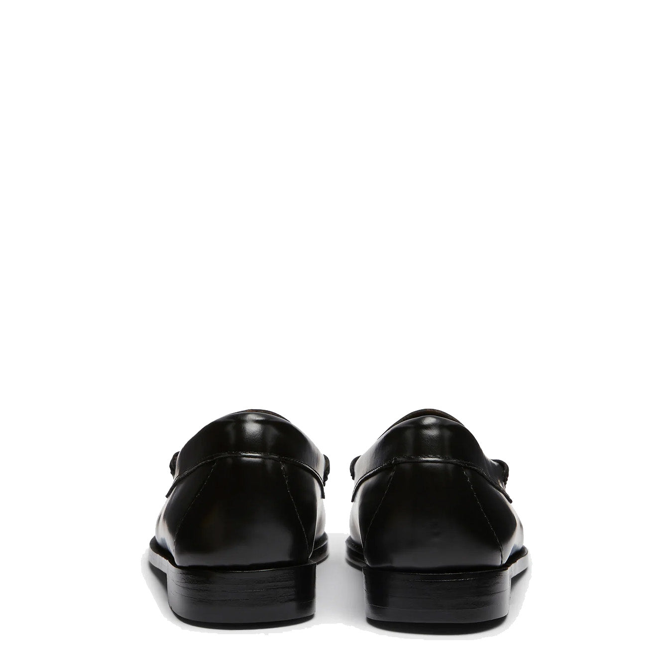G.H.Bass Womens Bass Weejun Penny Loafer Black Leather - The Sporting Lodge