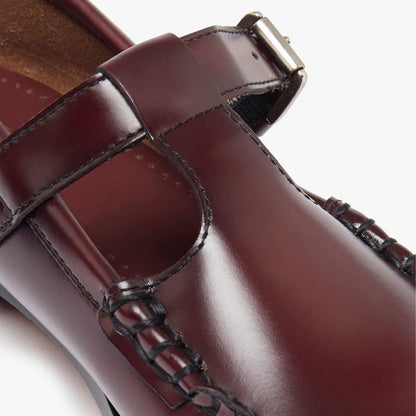 G.H Bass Womens Mary Jane Wine - The Sporting Lodge