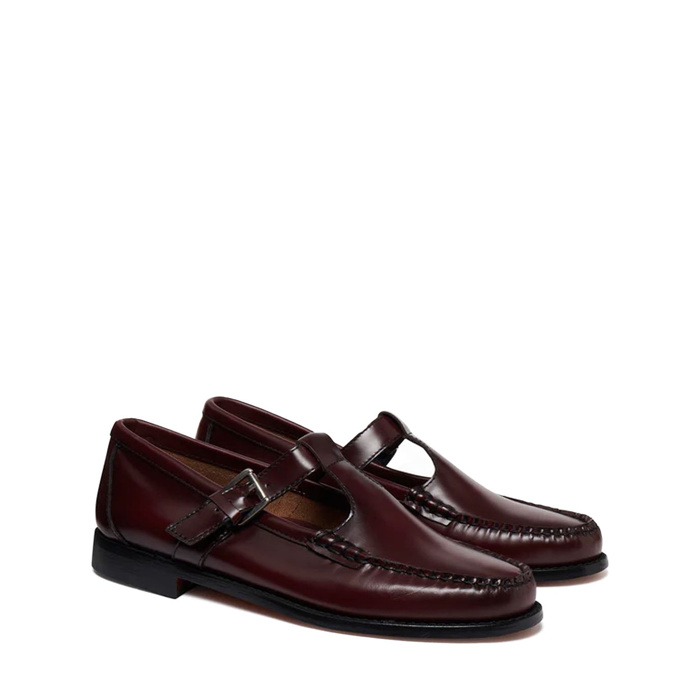 G.H Bass Womens Mary Jane Wine - The Sporting Lodge