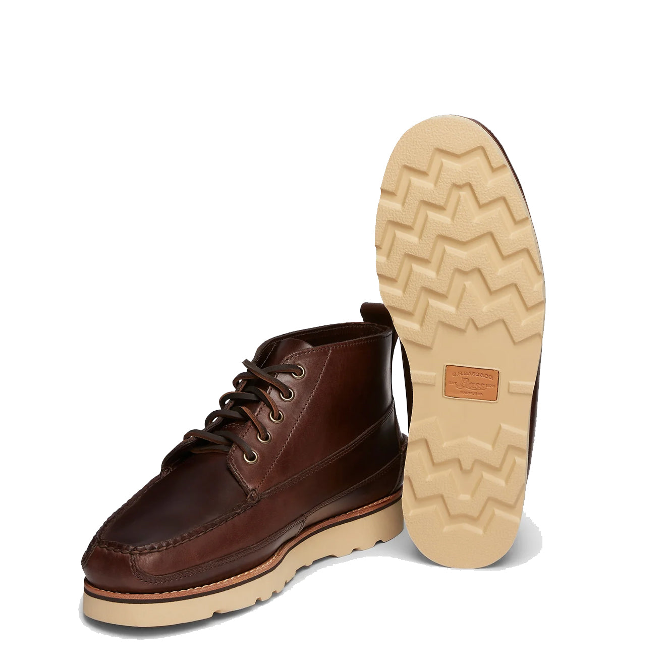 GH Bass Camp Moc Ranger Chocolate The Sporting Lodge