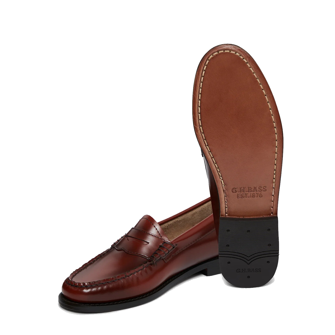 GH Bass Womens  Penny Loafer Paprika - The Sporting Lodge