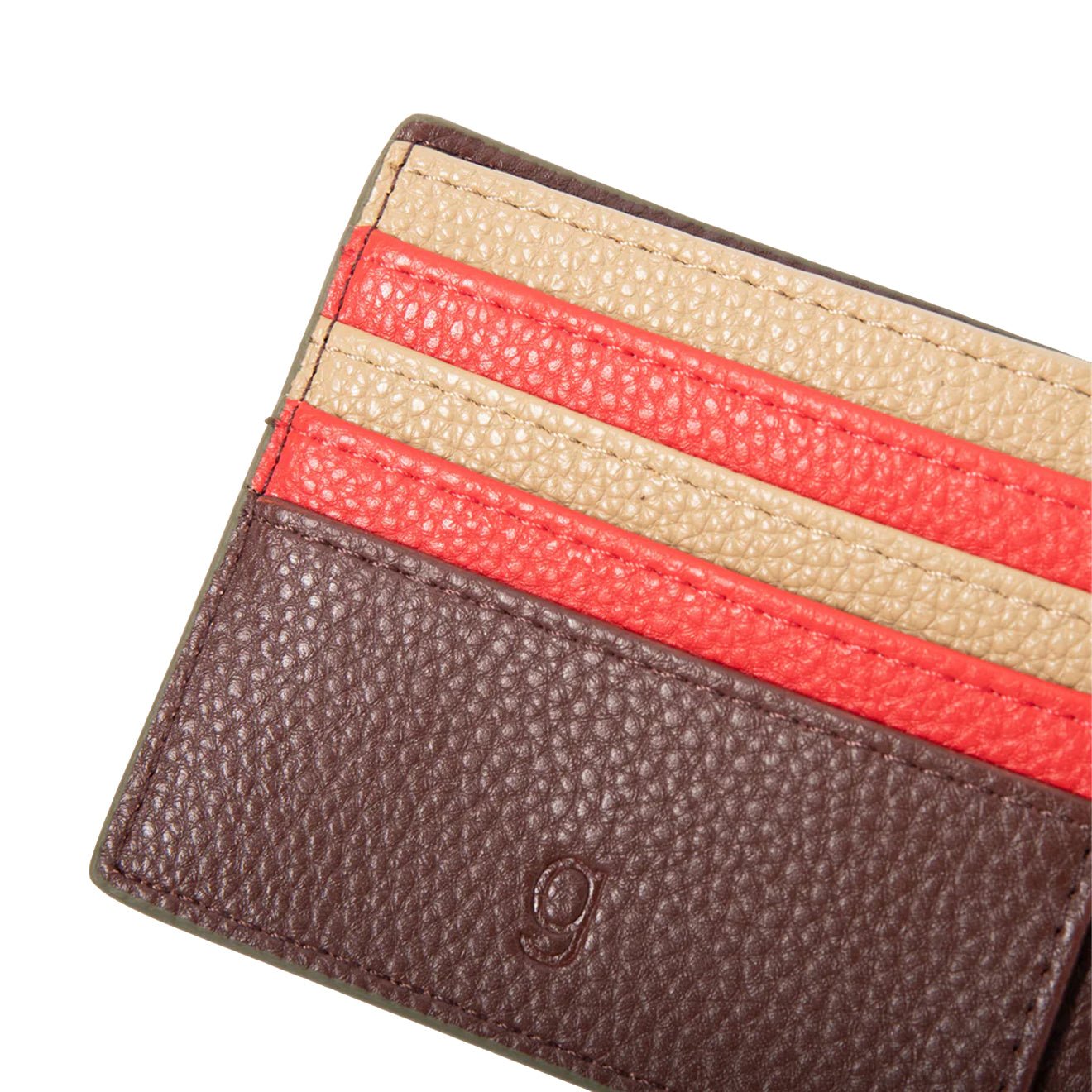 Caroline Gardner Billfold Wallet Blue / Green Stripe