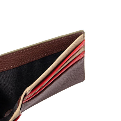 Caroline Gardner Billfold Wallet Blue / Green Stripe