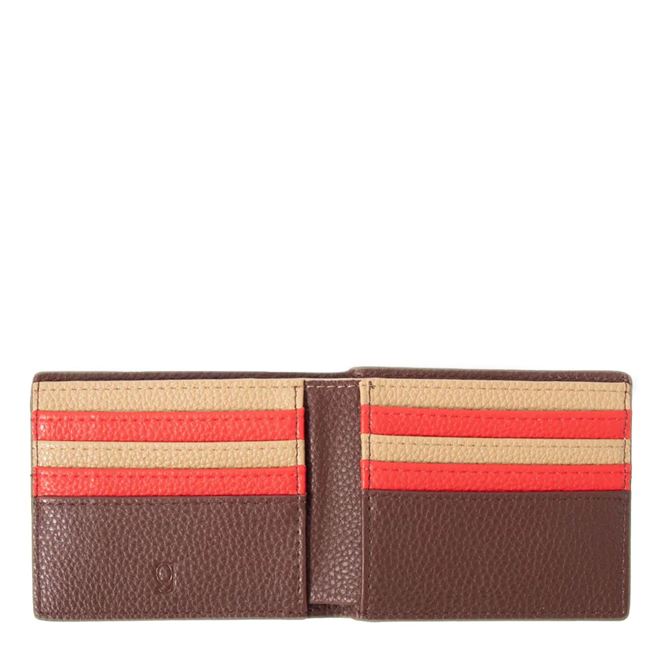 Caroline Gardner Billfold Wallet Blue / Green Stripe
