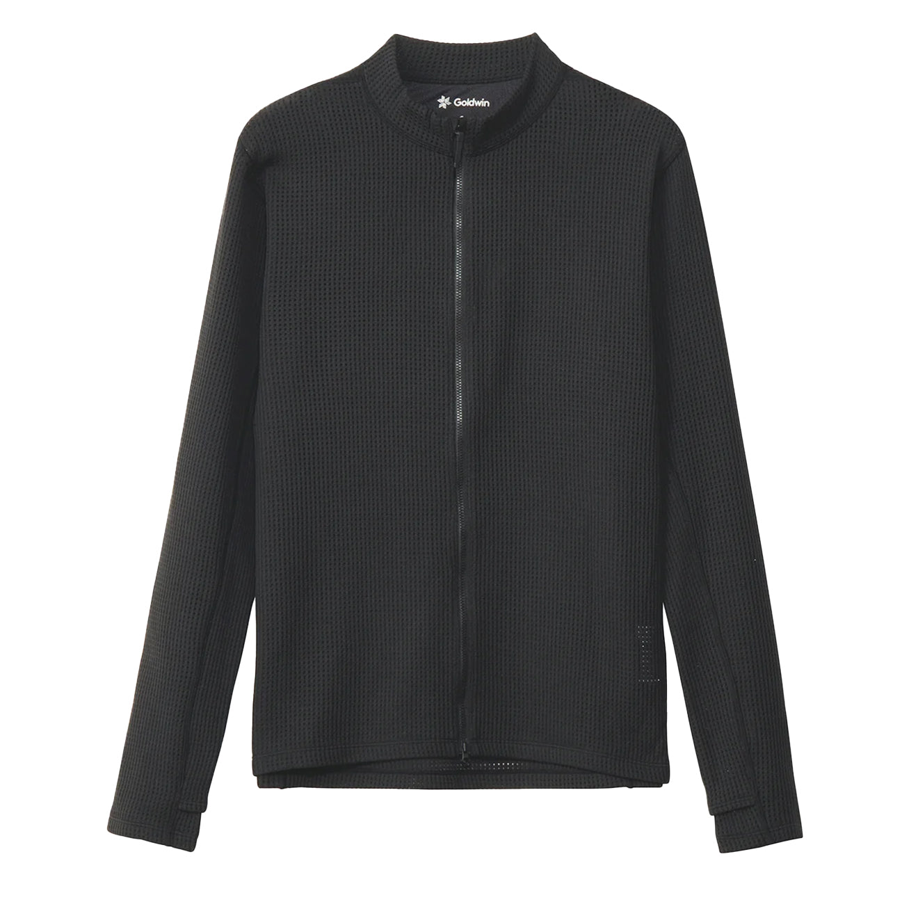 Goldwin Dry Mesh Knit Jacket Black | The Sporting Lodge
