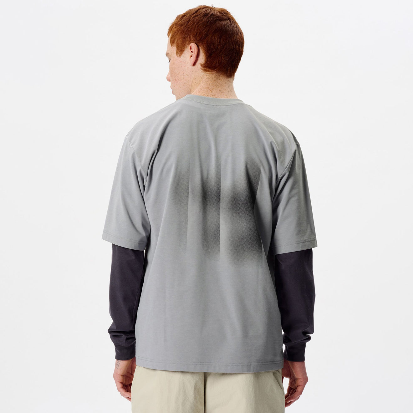 Goldwin Goldwin Graphic T-shirt Sleet Gray