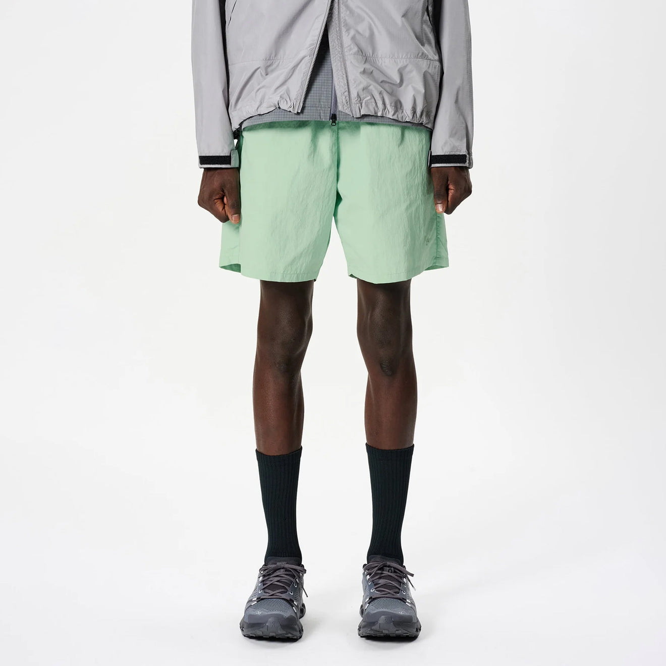 Goldwin Nylon Shorts Lily Orange