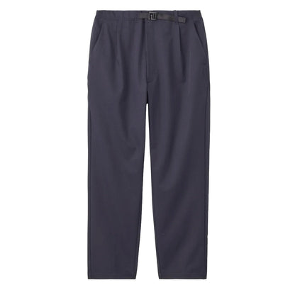 Goldwin One Tuck Tapered Stretch Pants Dark Navy - The Sporting Lodge
